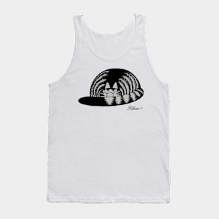 B kliban cat- sleeping cat Tank Top